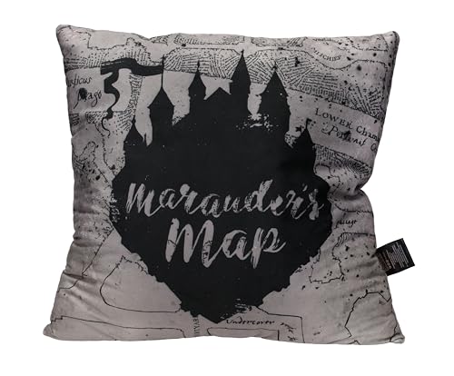 SD Toys - Cojin Cuadrado 45x45cm envasado vacio Mapa merodeador Harry Potter