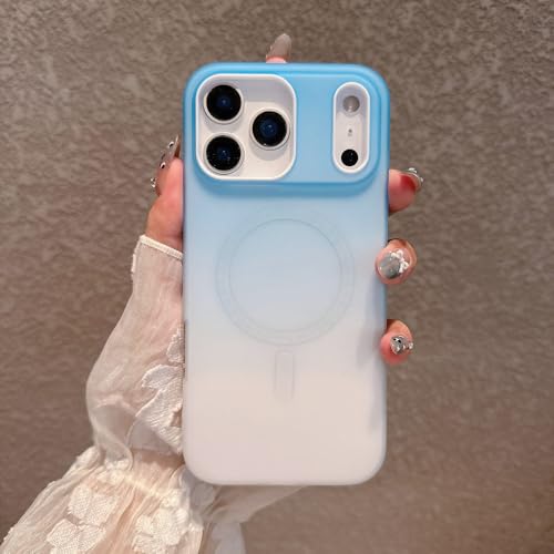 Coque arrière antichoc magnétique dégradée pour iPhone 17 Air et 16 Max