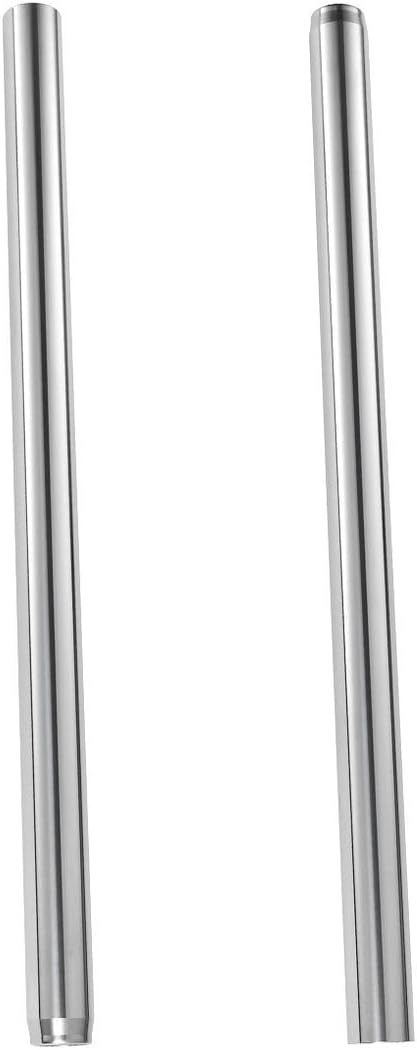 LANBAO Front Inner Fork Tubes Fork Pipes For Yamaha XJ550 1981-1982 XJ400 1980 5F8-23110-00-0 35x585mm Silver