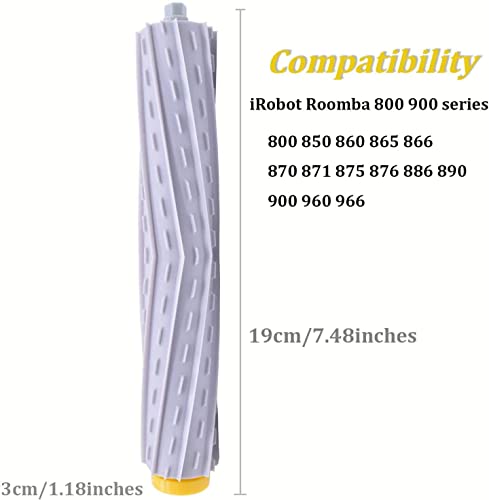 Replenishment Kit For Irobot Roomba 800 900 Series 860 870 880 890 960 980 Vacuum Cleaner Accessories, Replacement Parts With 4 Roller Brushes, 6 Filters, 4 Side Brushes, 4 Screws And 1 Cleaning Tool #TOP2