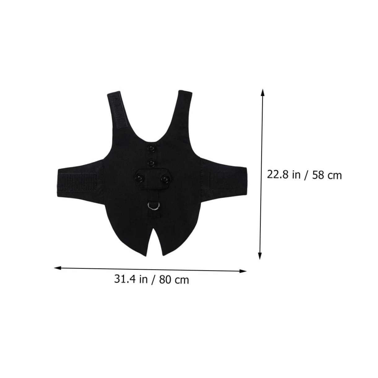Toyvian 1 Ensemble Costume pour Chien avec Bandana Ensemble Tuxedo Élégant pour Animaux de Compagnie Vêtements Confortables et Respirants Parfait pour Événements Spéciaux Noir XXL