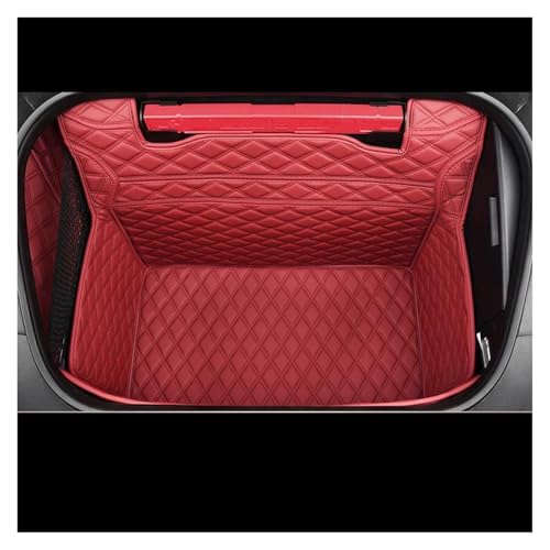 Tapis de coffre avant Porsche 911 2022 plateau protection rouge intérieur luxe
