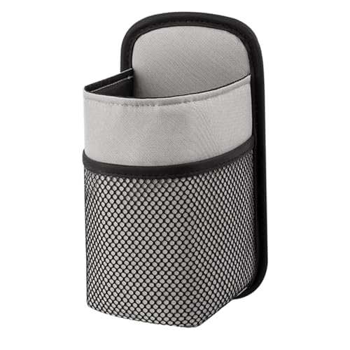 Molto più durevole: ottimizza lo spazio di archiviazione a tua auto con la borsa per riporre la tazza 'acqua per auto. Il tessuto Oxford di alta qualità e il materiale a griglia, combinati con il design in velluto alto sul retro, garantiscono l'assenza di danni interni fornendo stesso una soluzione di grande capacità