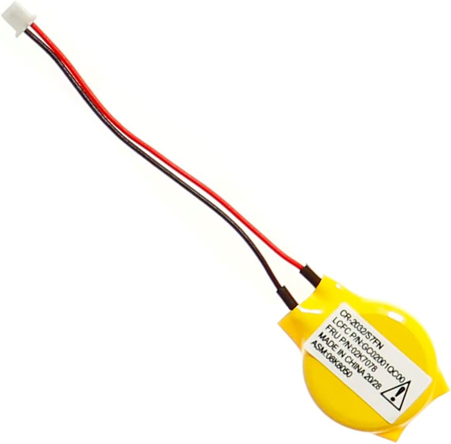 LeFix CMOS RTC BIOS Battery Compatible with Lenovo Thinkpad T60 T60P T61 T61P R50 R51 R52 R53 R60 R60e R61 R61i T400 T500 R400 R500 T410 T410i T410s T420 T420i T420s T430 T430i |X220 X220i X230 X300