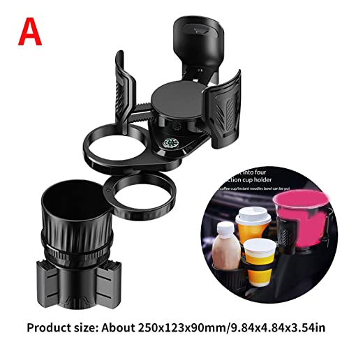 Support de verre de voiture rotatif et extensible avec base stable - 4