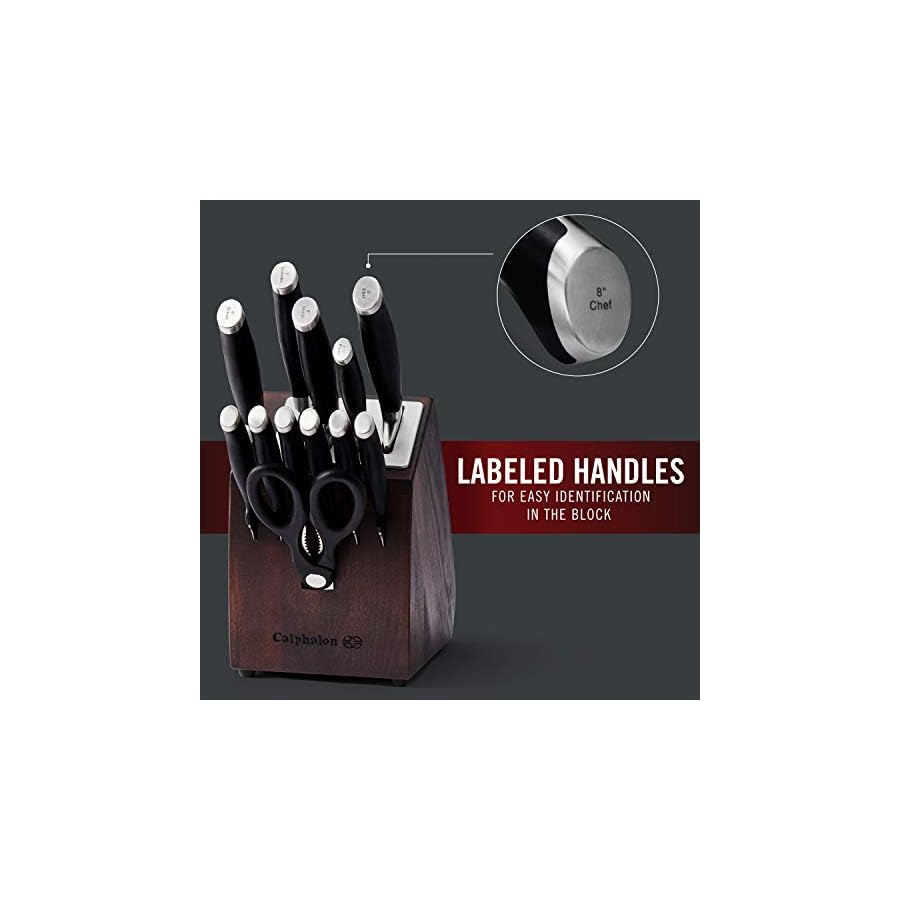 Calphalon-Contemporary-SharpIN-Nonstick-13-Piece-Cutlery-Set Calphalon Contemporary SharpIN Nonstick 13 Piece Cutlery Set