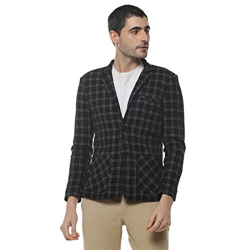 Campus Sutra Men Checks Stylish Full Sleeve Casual Blazer's-image-2