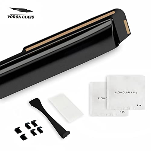 Voron Glass in-Channel Extra Durable Rain Guards for Ford F150 2021-2026 SuperCab, Window Deflectors, Vent Window Visors, 4 Pieces - 200515 by Voron Glass - Used condition - Image 7