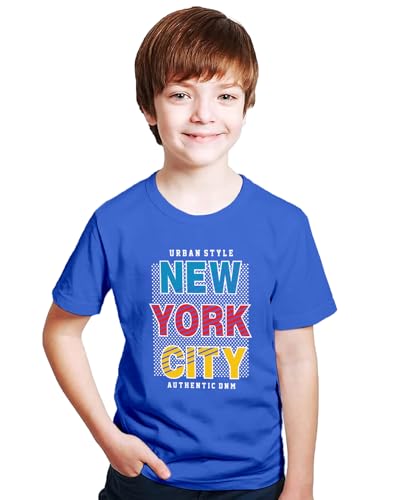Image of XENOVAURBAN Kids Tshirts Combo of 3 Unisex Printed Round Neck Boys and Girls T-Shirts - P