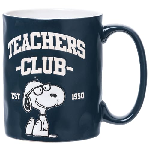 Mug cerámico 17 oz con diseño Peanuts Teachers Club miniatura 1