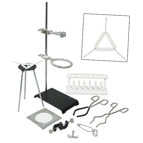 ULTECHNOVO Crucible Holder Teaching Equipment 10pcs Clay Pipe Triangle for Lab Use