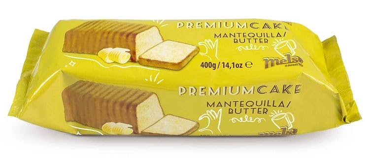 Mels Premiumcake Mantequilla, Bizcocho de Mantequilla, 400g