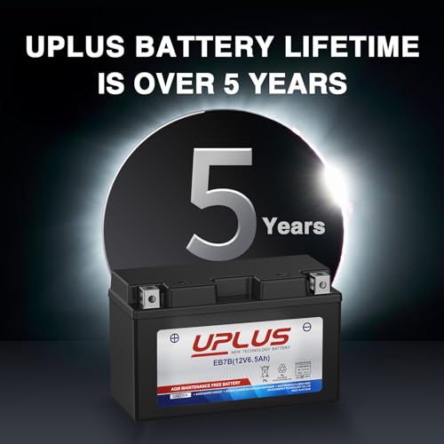 Image of YT7B-BS UPLUS Motorcycle Battery EB7B-4 ATV Scooter ATV AGM Battery Maintenance Free Compatible with Yamaha CAN-AM Ducati Kawasaki Suzuki Triumph
