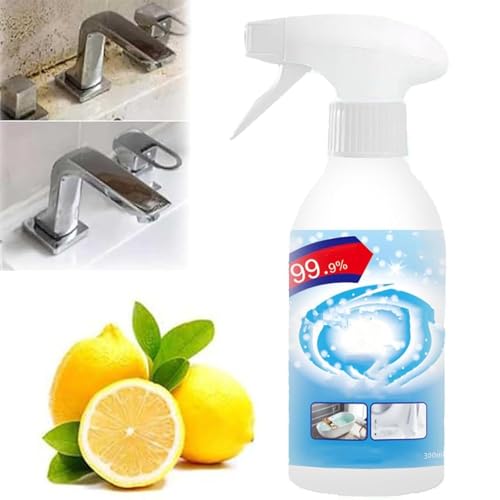 浴室クリーナー 浴室洗浄スプレー 300ML 浴槽クリーナースプレー バスルーム用多目的クリーニングスプレー 洗浄剤 多用途バスルーム泡クリーナー 浴室 浴槽洗剤 2重機能のノズル 1本多役 鏡/トイレ/洗面台/浴室/タイルなど様々なところを洗浄可能 1