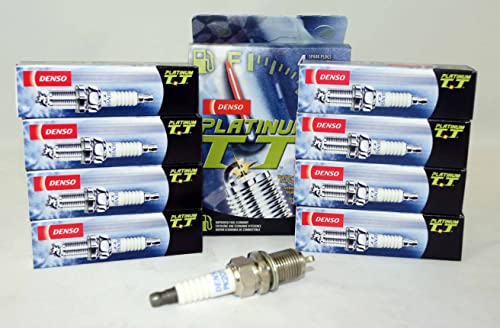 8 Pcsnew -- Denso #4504 Platinum T T Spark Plugs -- Pk20Tt #TOP14