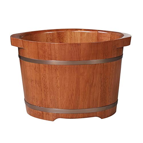 Spa de pies de madera para pedicura y masaje 26 cm