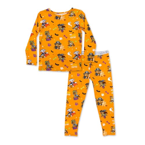 Bellabu Bear Paw Patrol Rayon from Bamboo Two-Piece Pajamas for Boys & Girls 4T (Halloween Pups 4T)