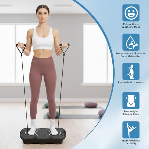 Plaque vibrante sport à domicile pour éliminer la cellulite et tonifier tout le corps - 2