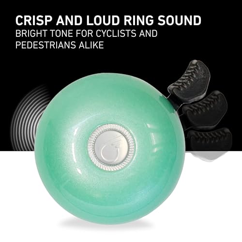 sixthreezero Classic Bike Bell for Adult Men Women and Kids Bicycles, Mint Green