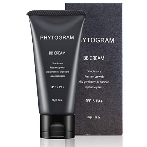 メンズ BBクリーム ミディアム 30g SPF15 PA+ 無香料( スフレタイプ ニキビ跡 青ヒゲ ファンデーション )【 フィトグラム 】