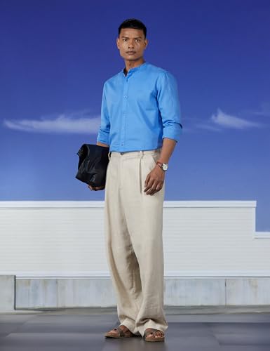 Image of United Colors of Benetton Men's Cotton Slim Fit Shirt