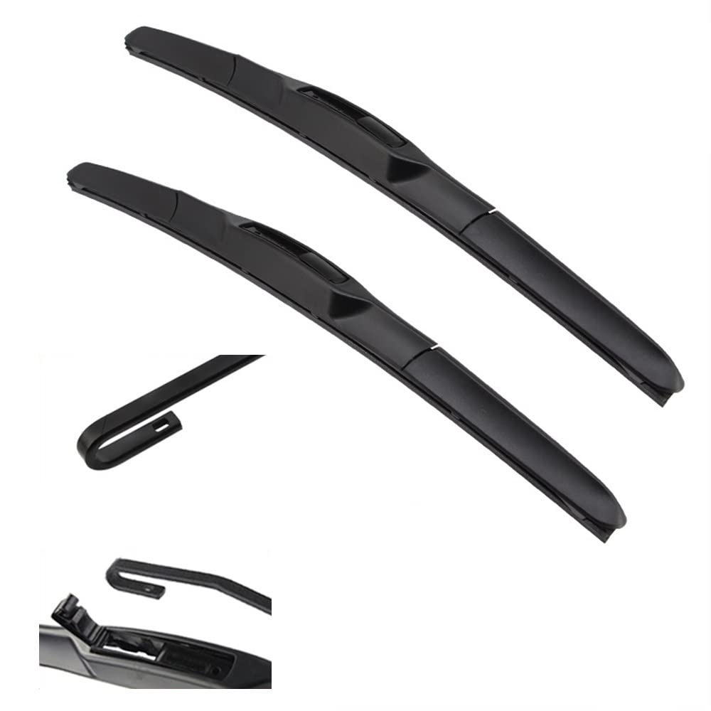 Tergicristallo per Auto, Spazzola tergicristallo per Porsche Boxster 986 22"+21" 1996-2004, tergicristalli per Parabrezza, lavavetri, Adatti per Bracci con Gancio a U,