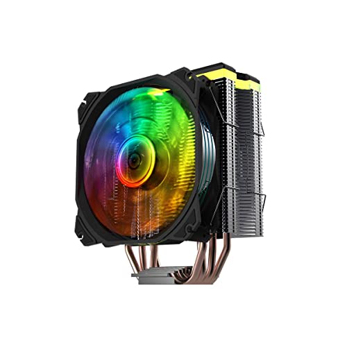 Nfortec CENTAURUS X Ventilador CPU 4 Pipes 120mm A-RGB PWM Negro