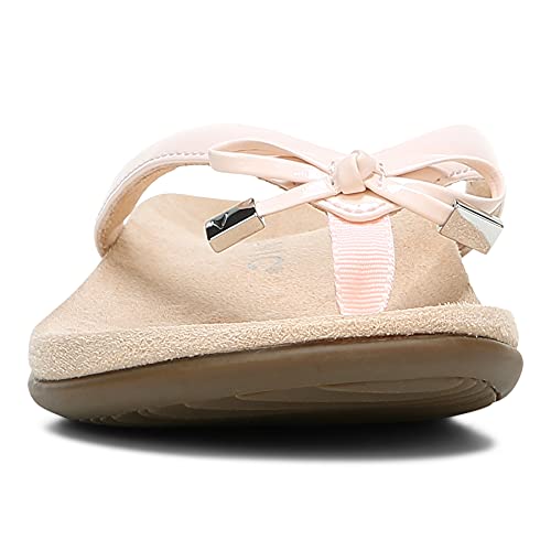 Image of Vionic Women's Rest Bella Toe Post Sandal- Supportive Ladies Orthotic Sandals that include Three Zone Comfort with Arch Support- Flip Flop for Ladies, Medium and Wide Width Size 5-12