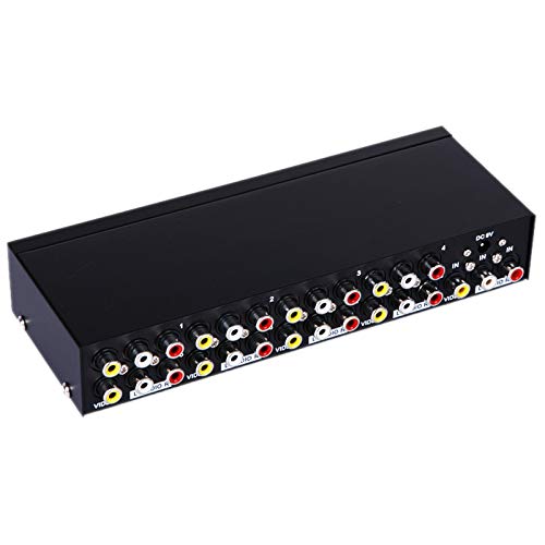 Black Box 1x8 DVI 分配器 (音声対応) スプリッター Splitter - DVI-D, Audio, HDCP | Black Box