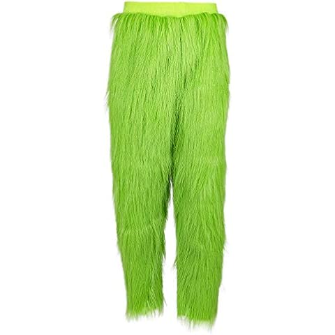 Pantalon vert avec fourrure CosIdol Cover