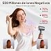 Imagen de Secador de pelo compacto con difusor: secador de pelo de alta potencia de 600 vatios para un secado rápido