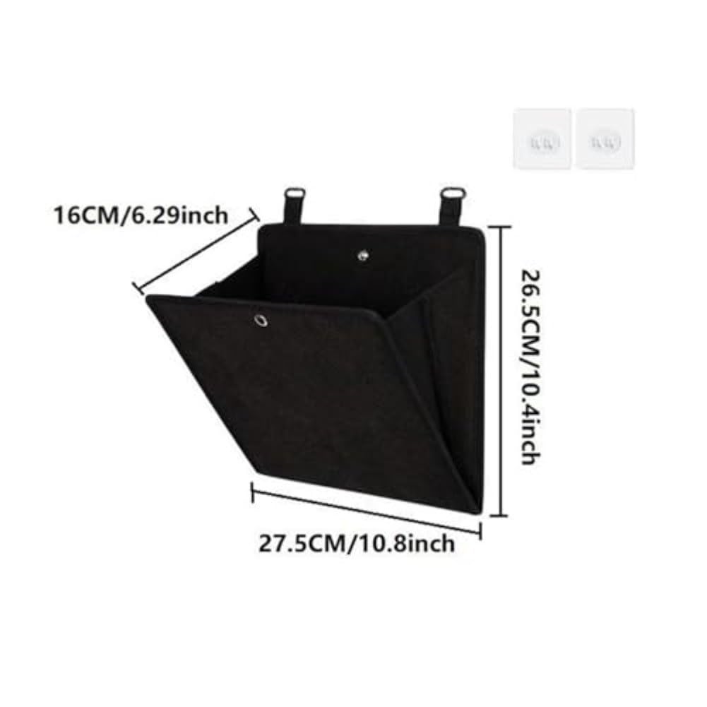 Organizador de zapatos para puerta que ahorra espacio, tela resistente al desgarro, 24 bolsillos, para zapatos, accesorios y herramientas, solución de almacenamiento colgante negra