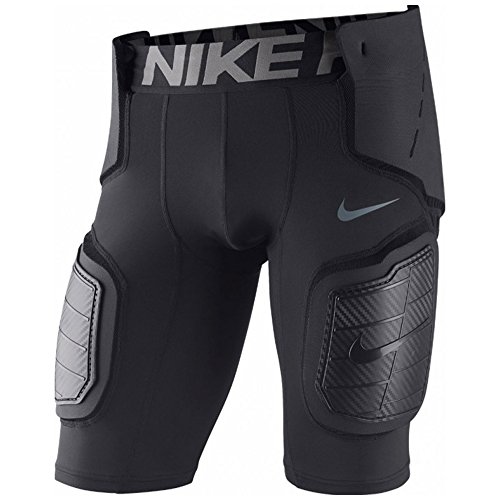 Men's Nike Pro Hyperstrong Core Football Short Black/Anthracite/Dark Grey/Flint Grey Size X-Large