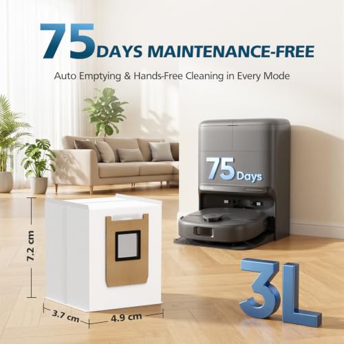 Image of C28 Accessories for Eufy C28 Robot Vacuum | Replacement Parts Include Dual Main Roller Brushes, 2*Mopping Rollers, 6*Side Brushes, 4*HEPA Filters, 6*Dust Bags