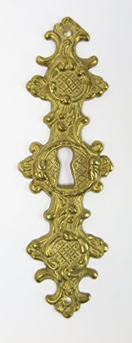 Fitting Brass Cabinet Handle Key Rosette Keyhole Rosette Cupboard Drawer Cabinet Door