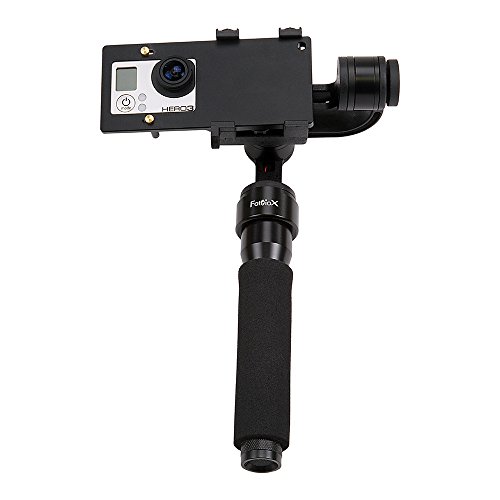 Fotodiox Freeflight Moto MkII - 3軸手持ちジンバルスタビライザー GoPro Hero、スマートフォン、iPhone用 - 手持ち式ビデオスタビライザーシステム ステルスカメラサポートマウント