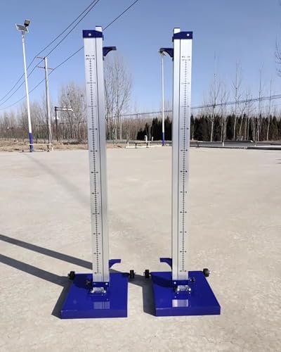 Adjustable Aluminum High Jump Stand, Track and Field Competition Posts, Training Equipment for Students and Athletes