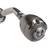 Earth Showerhead - Niagara Conservation | Energy & Water Saving Showerhead (2.0 GPM) High-Efficiency 3-Spray Brushed Nickel Fixed Shower Head (N2920BN)