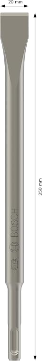 Bosch 1x PRO SDS plus-4C Düz Keski (Beton, Tuğla, Ø mm, Professional Aksesuar Kırıcı Delici, Kırıcılar)