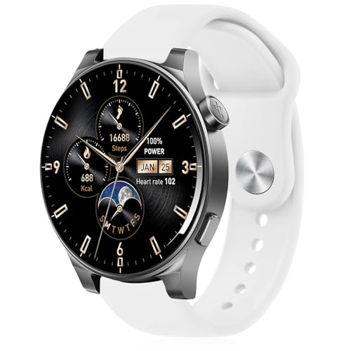 Inhosper �V���R���r���v�o���h TOZO S6/S5/S3�ɑΉ� �\�t�g�X�|�[�c�o���h �����p���X�g�o���h�X�g���b�v CMF Watch Pro/Pro 2/Pro 3/TicWatch Pro 3 Ultra GPS/S2�X�}�[�g�E�H�b�`�p ���f