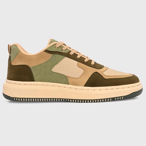 Image of Centrino Durable Sneakers for Men | Shoes for Man Stylish | Casual Lightweight Lace-Up Canvas Walking Shoes | Cushioned Insole | Breathable Anti-Skid Comfortable Sole | Mens Shoes for Long-Lasting Use (9587)