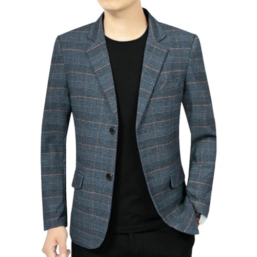 Blazer décontracté à rayures homme idéal pour les sorties du week-end