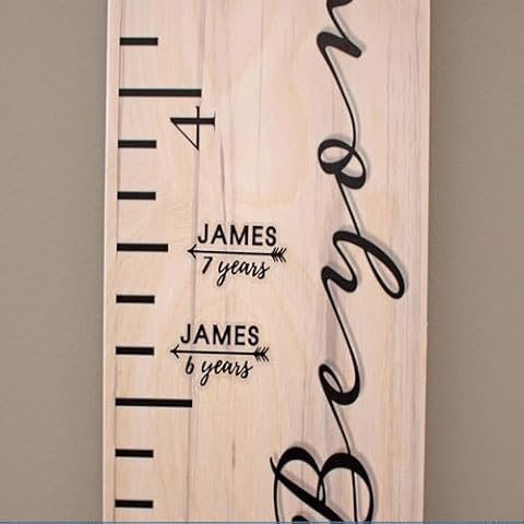 Vinyl Markers for Kids Growth Chart Ruler (K-080B) by Back40Life Cover