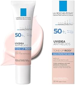 La Roche-Posay(ラロッシュポゼ) 【 日焼け止め 化粧下地 】 UVイデア XL プロテクショントーンアップ ローズ SPF50 PA++++ 保湿 敏感肌 血色感 透明感 30ミリリットル (x 1)