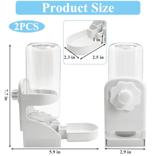 Distributeur d'eau automatique pour cochon d'Inde en cage - 3