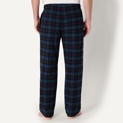 Image of Amazon Essentials Men's 100% Cotton Flannel Sleep Pant, Relaxed Fit Lounge Pants with Elastic Waist and Drawstring