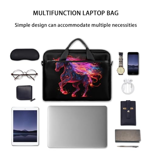 Bolso para laptop Abstract Space Horse 15 pulgadas miniatura 7