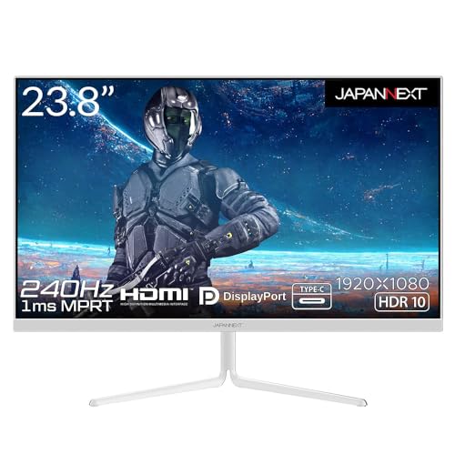 JAPAN NEXT ゲーミングモニター 23.8インチ 新品同様 JAPANNEXT 23.8インチ IPSパネル搭載 フルHD(1920x1080)解像度