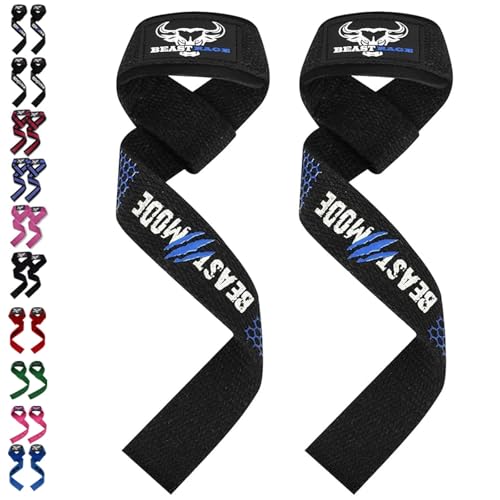 Cómo Mantener la Motivación para Hacer Ejercicio y No Abandonar el Entrenamiento 5 BEAST RAGE Correas de Levantamiento de Pesas con Soporte Acolchad...