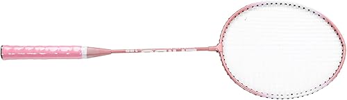 Miniatura 8 de Raqueta de bádminton, con marco en forma de T, antideslizante, profesional, separada, para principiantes, estudiantes, entrenamiento, color rosa